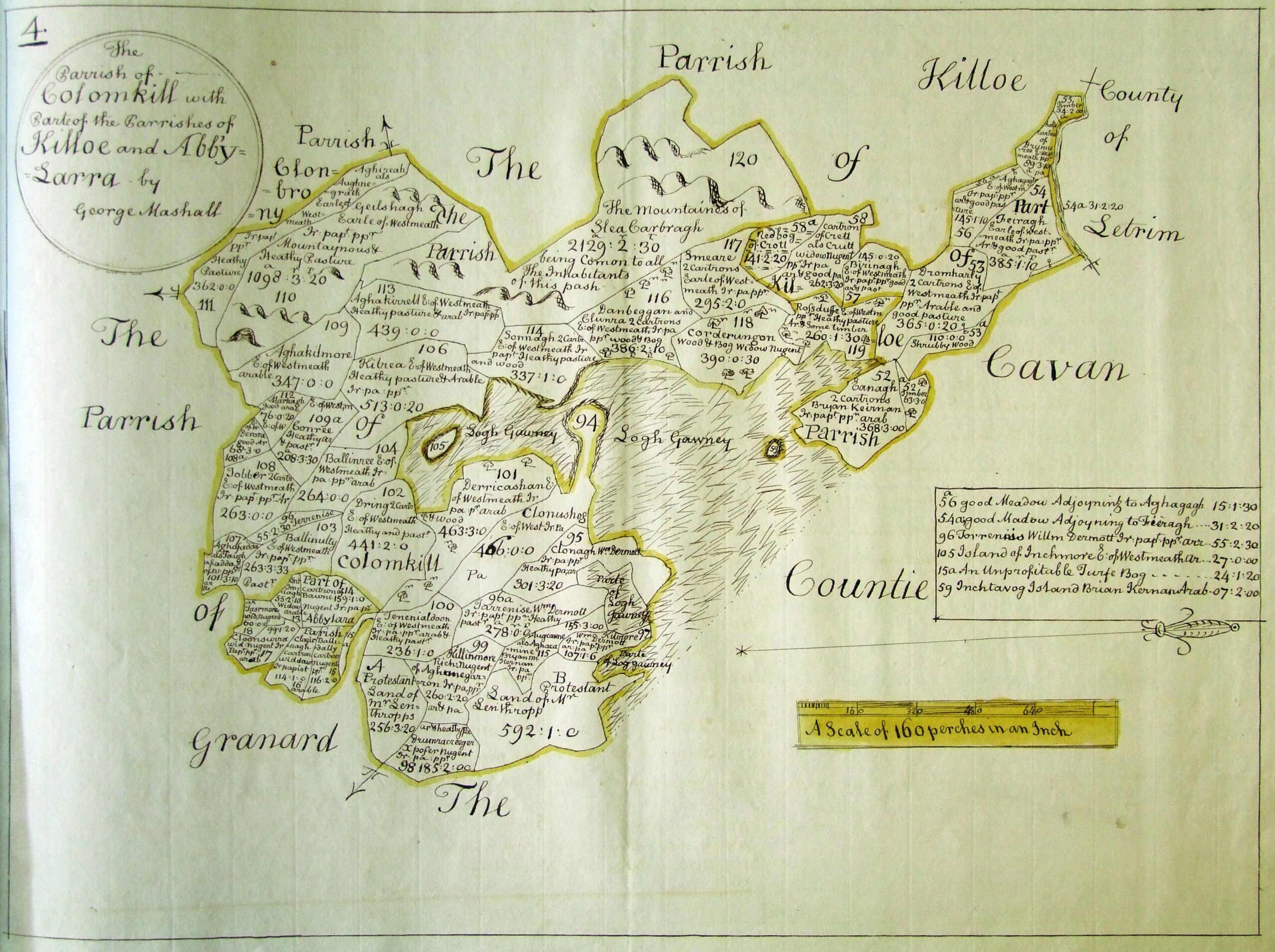 down-survey-map